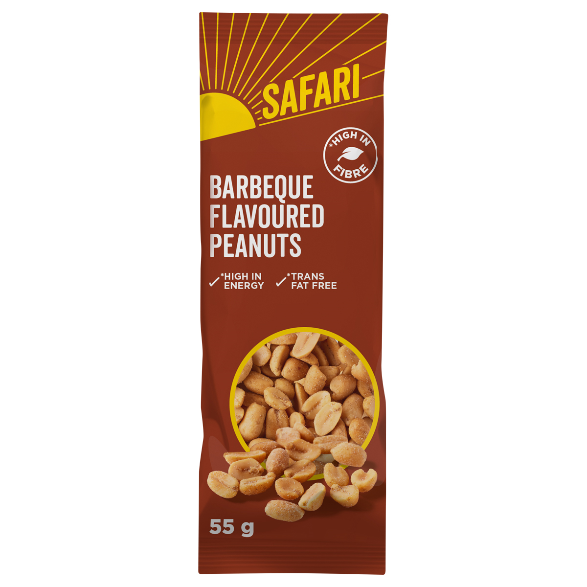 SAFARI PEANUTS BARBEQUE 55G