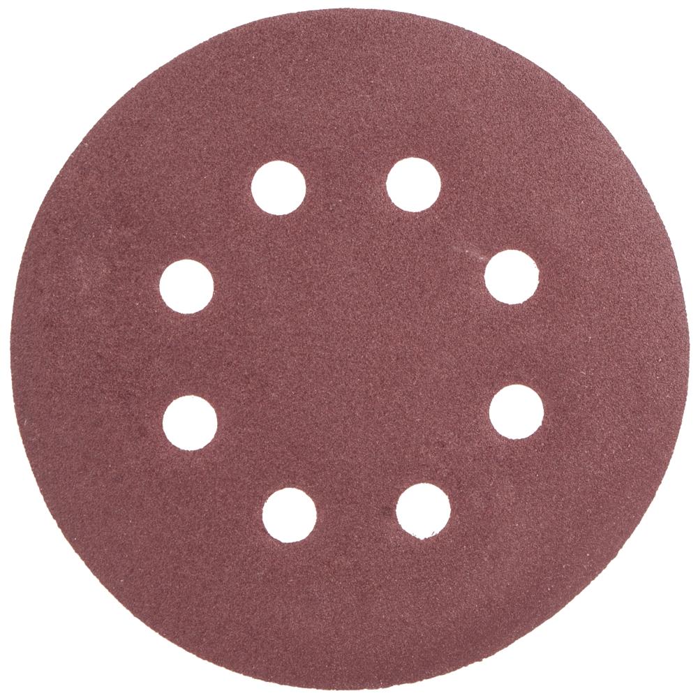 SANDING DISC 125MM 180 GRIT WITH HOLES