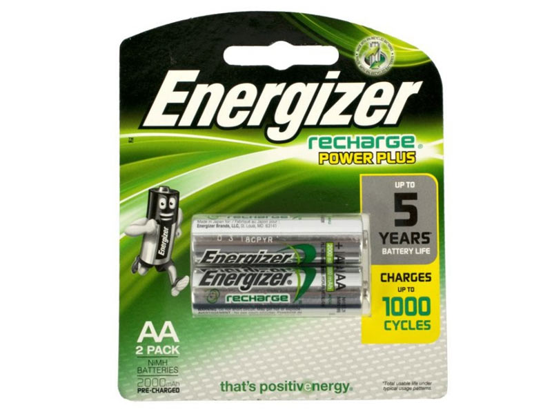 ENERGIZER RECHARGE 2000MAH AA - 2 PACK