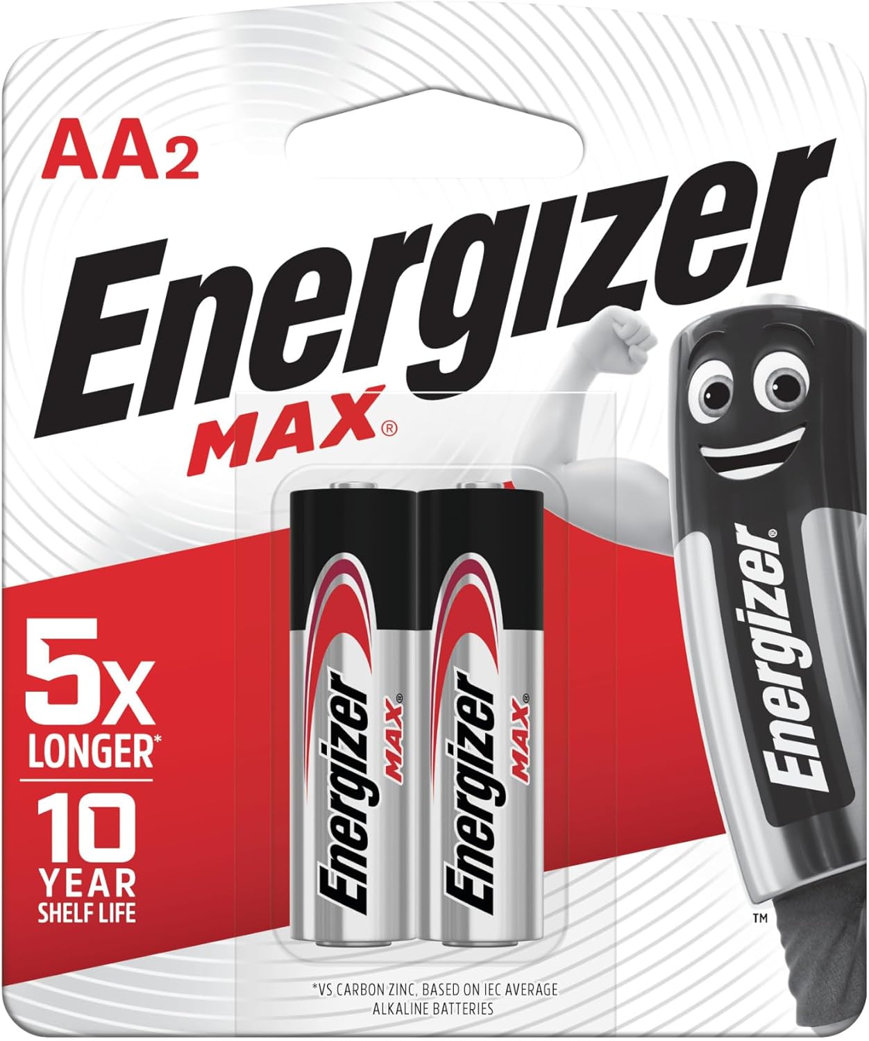 ENERGIZER MAX AA - 2 PACK (MOQ 20)