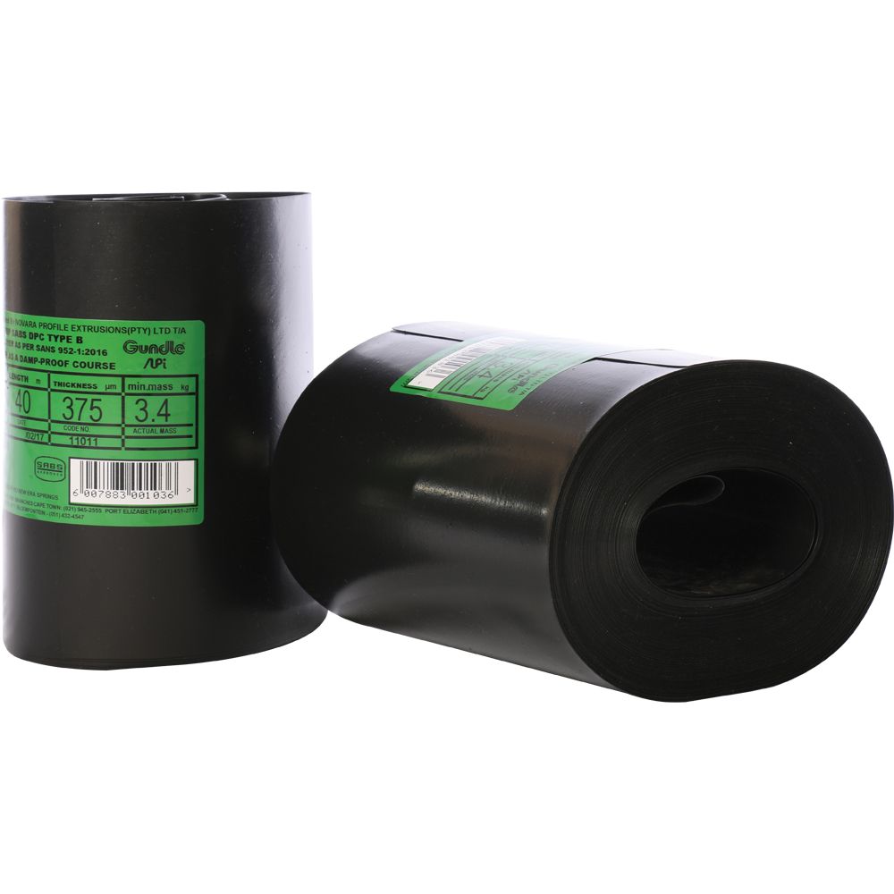 SABS DPC 375mic x 300mm x 40m