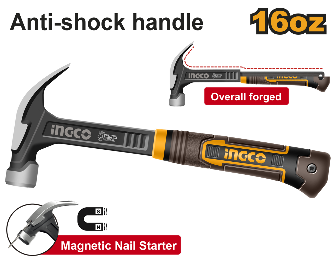 HAMMER CLAW 450G ALL STEEL