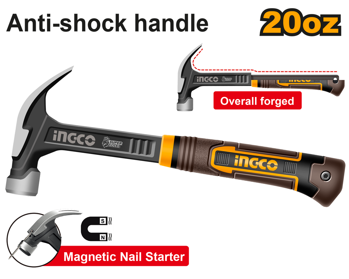 HAMMER CLAW 560G F/GLASS
