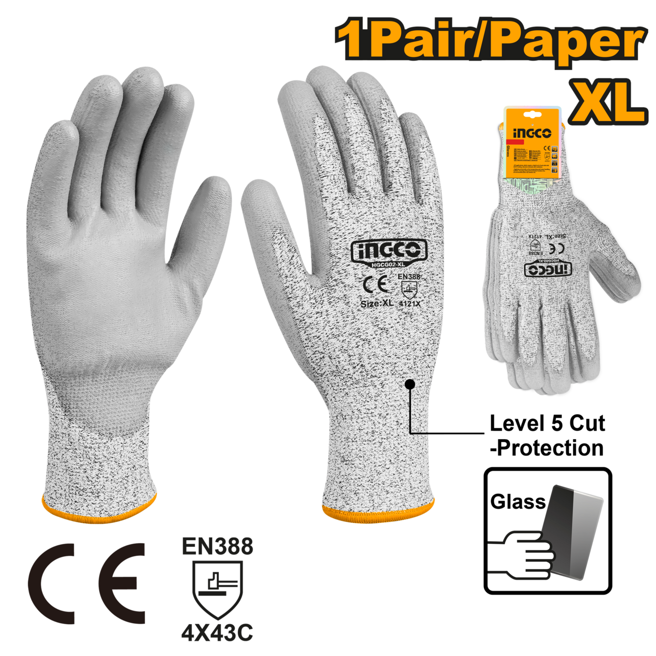 GLOVE CUT RESISTANCE XL