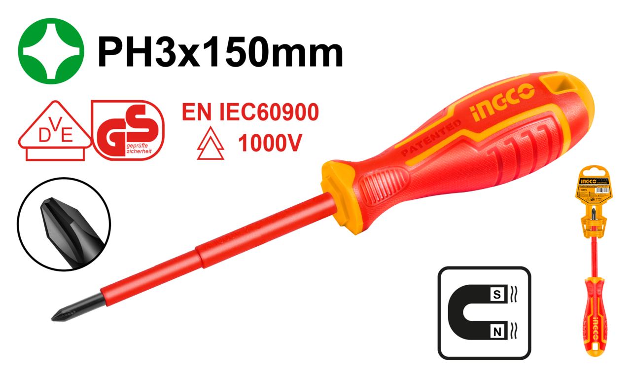 INSULATED SCREWDRIVER INGCO