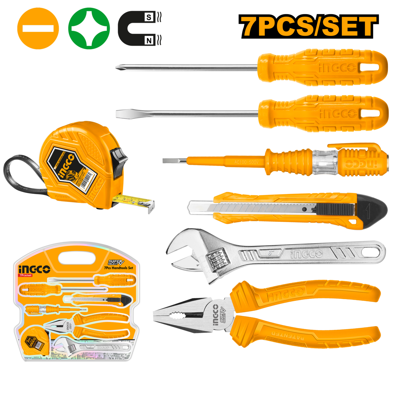 TOOLKIT BLISTER PACKED 7PC
