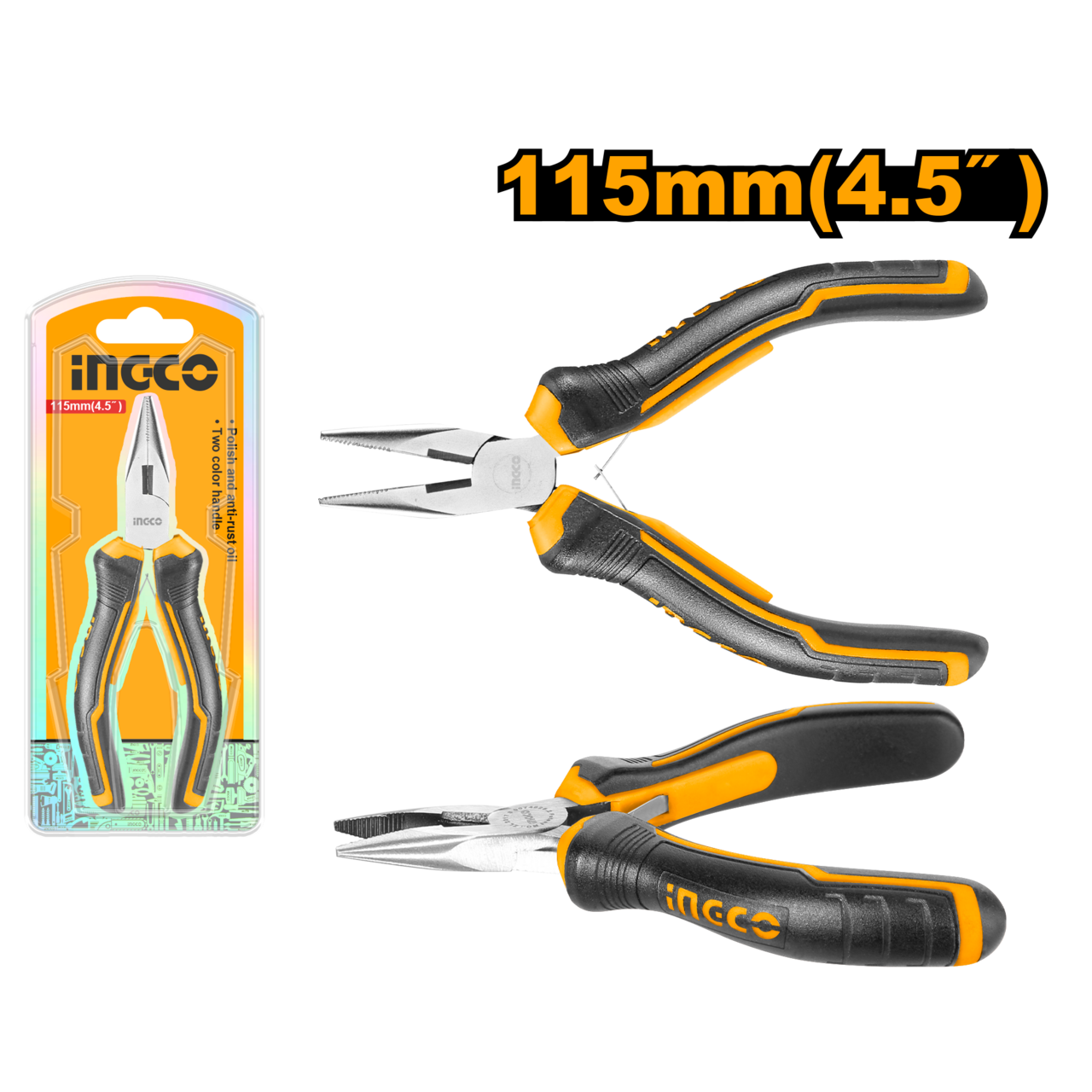 PLIER LONG NOSE MINI 115MM