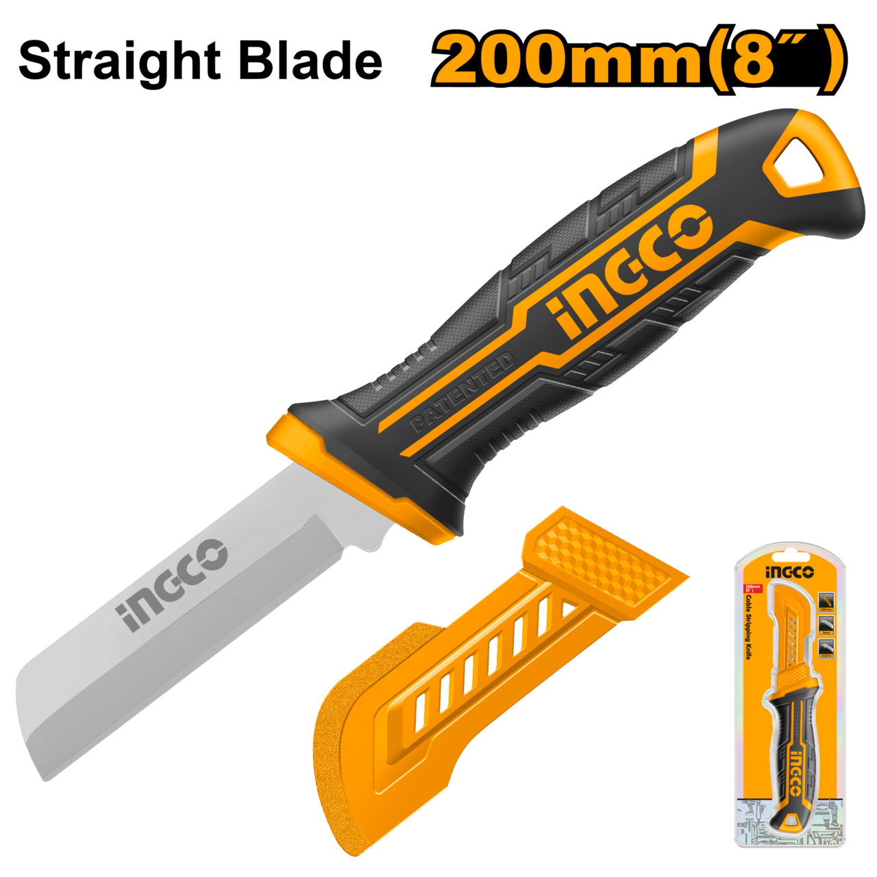 CABLE KNIFE 200MM STRAIGHT