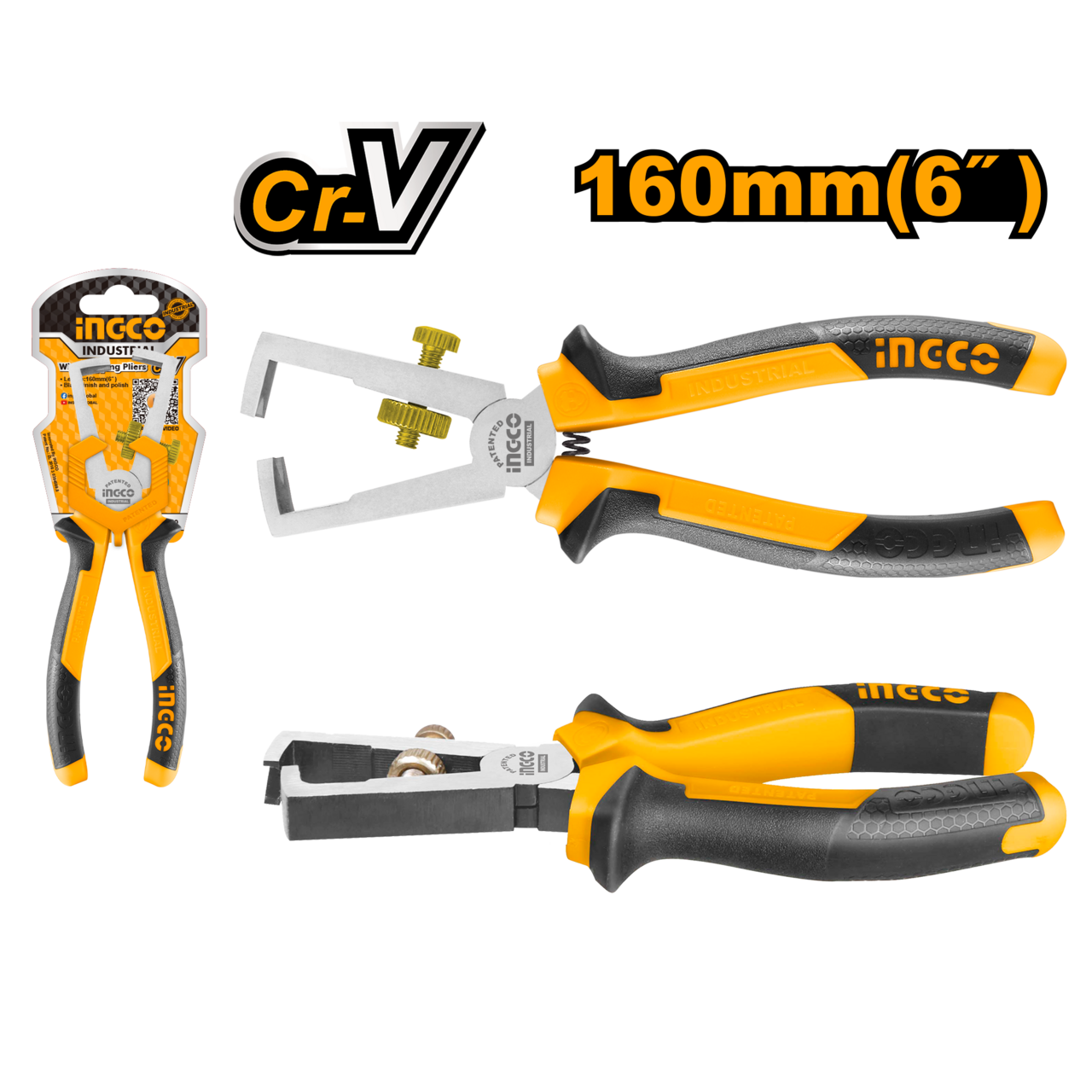 Plier Wire Stripper 160mm CRV