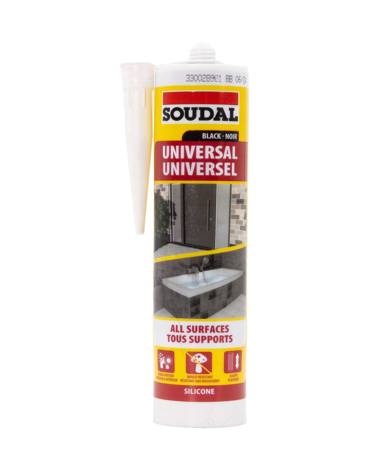 Soudal Universal Silicone Black 270ml