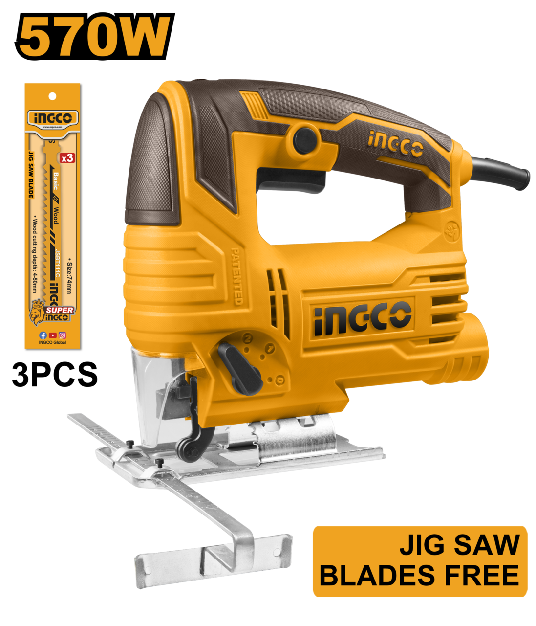 SAW JIG 570W WITH 3PC BLADE