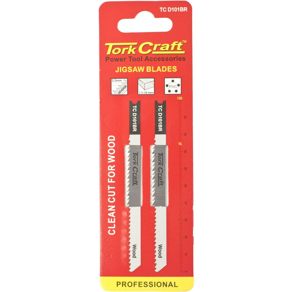 U-Shank Jigsaw Blade 10TPI For Wood 2.5mm