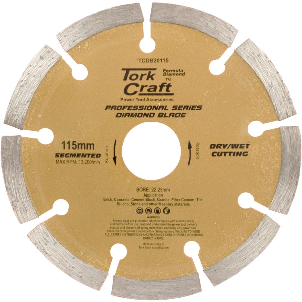 DIAMOND BLADE 115MM SEGMENTED PROFESIONAL