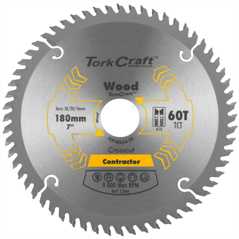 BLADE CONTRACTOR 180 X 60T 30/20/16 CIRCULA