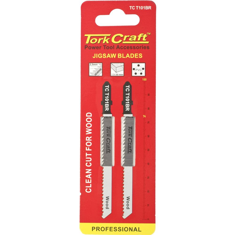 T-SHANK JIGSAW BLADE REVERSE TOOTH 2.5MM 10