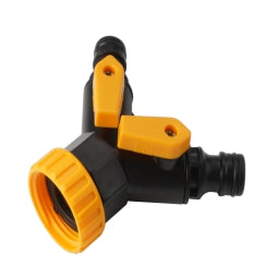 Garden Hose Coupling 3/4`` + 1" Y Switch with Swivel TOLSEN
