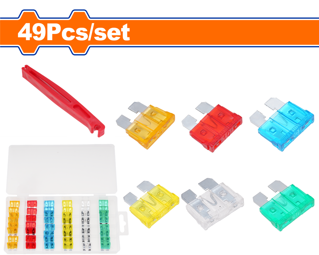 FUSE SET ACC 5A-30A 45PCS