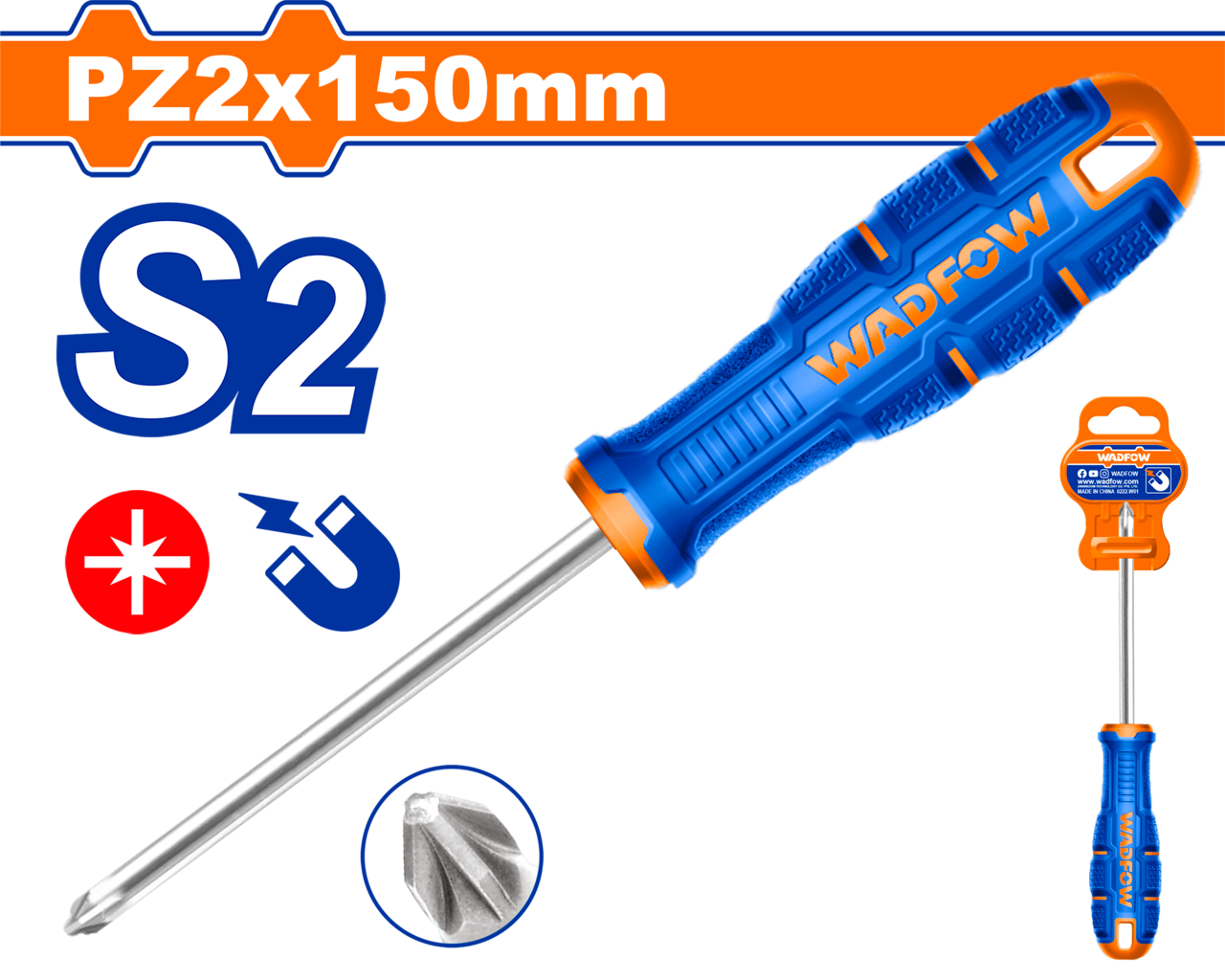 S/DRIVER PZ2 MAG S2 6X150MM