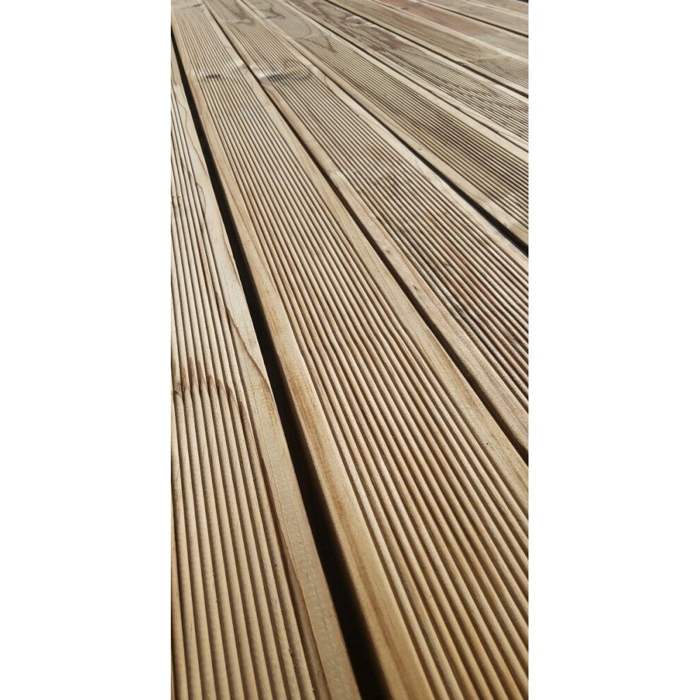Reeded Decking Pine CCA Treated (H3) 021x102x04800 Treaded