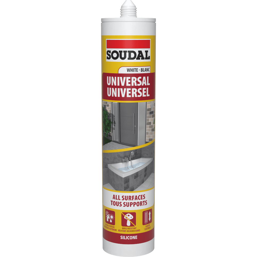 Soudal Universal White Silicone 310nl
