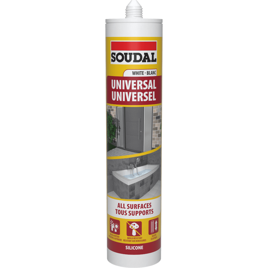Soudal Universal White Silicone 310nl