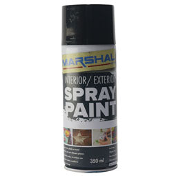 Spray Paint Gloss Black 350ml