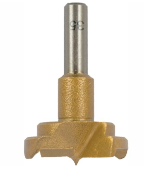 HINGE BORING BIT 35MM TITANIUM COATED