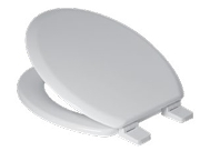 Toilet Seat White Mdf Nylon Hinge Triumph