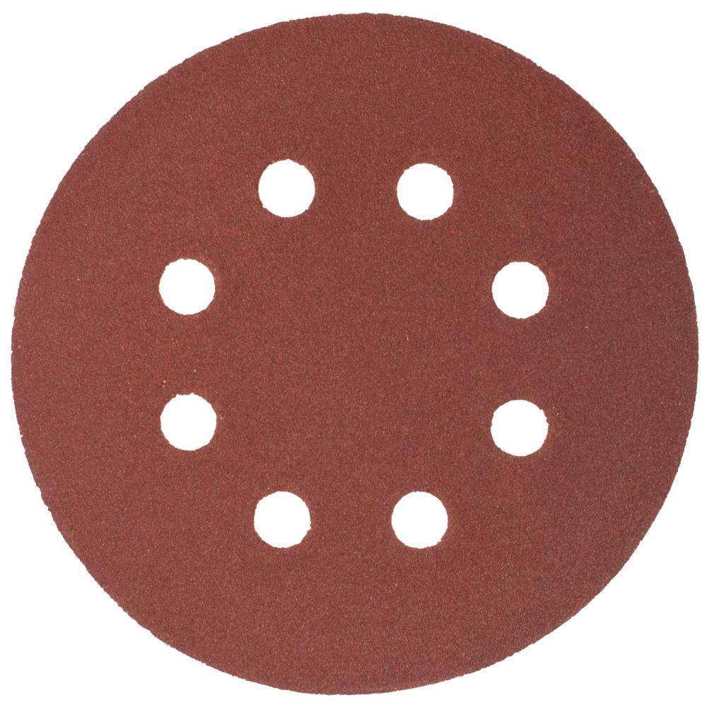 SANDING DISC 125MM 120 GRIT WITH HOLE