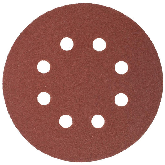 SANDING DISC 125MM 120 GRIT WITH HOLE