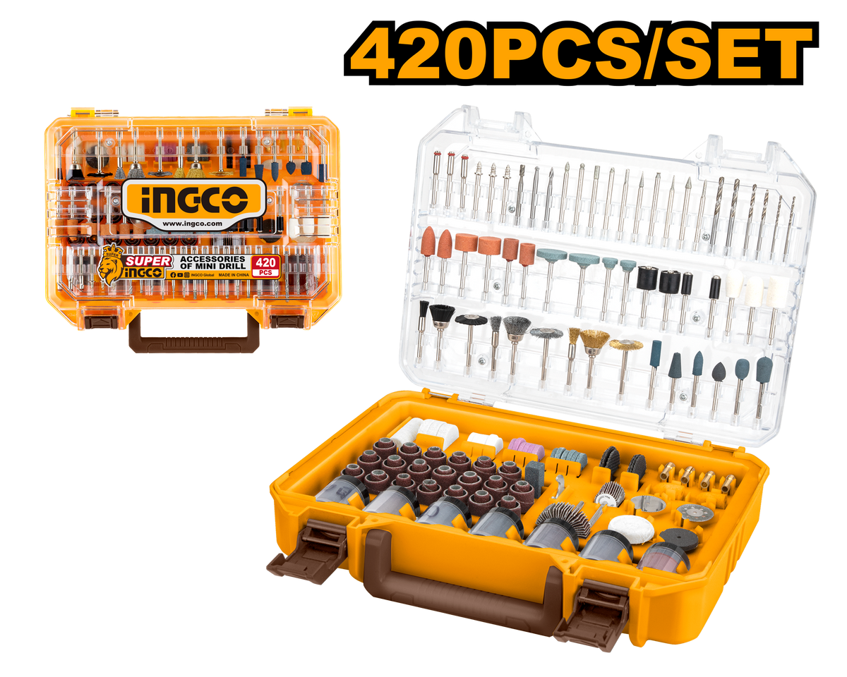 DRILL MINI ACC KIT 420PCS