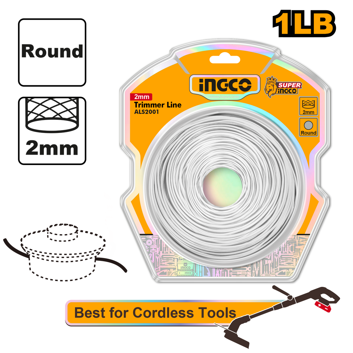 TRIM LINE 2.0MM ROUND
