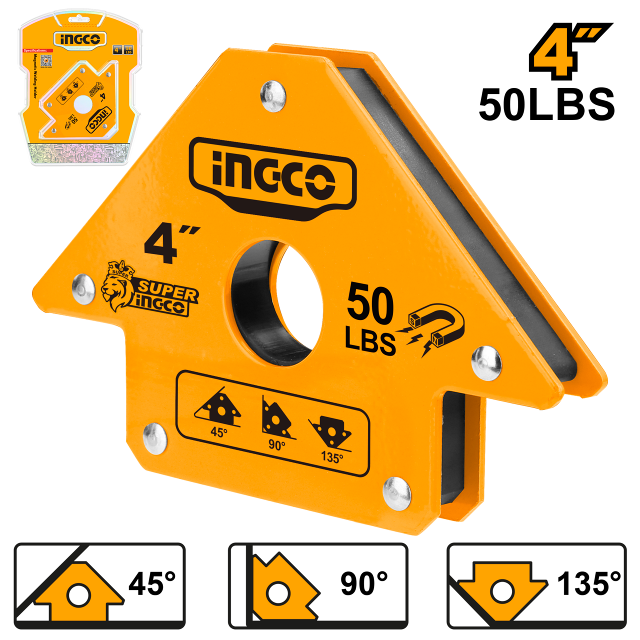 MAGNETIC WELDING HOLDER 50LBS