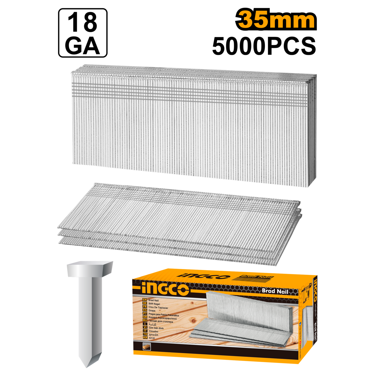 BRAD NAIL GA18 1.25X35