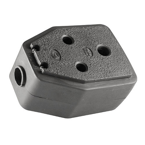 JANUS COUPLER RUBBER 16A BLK