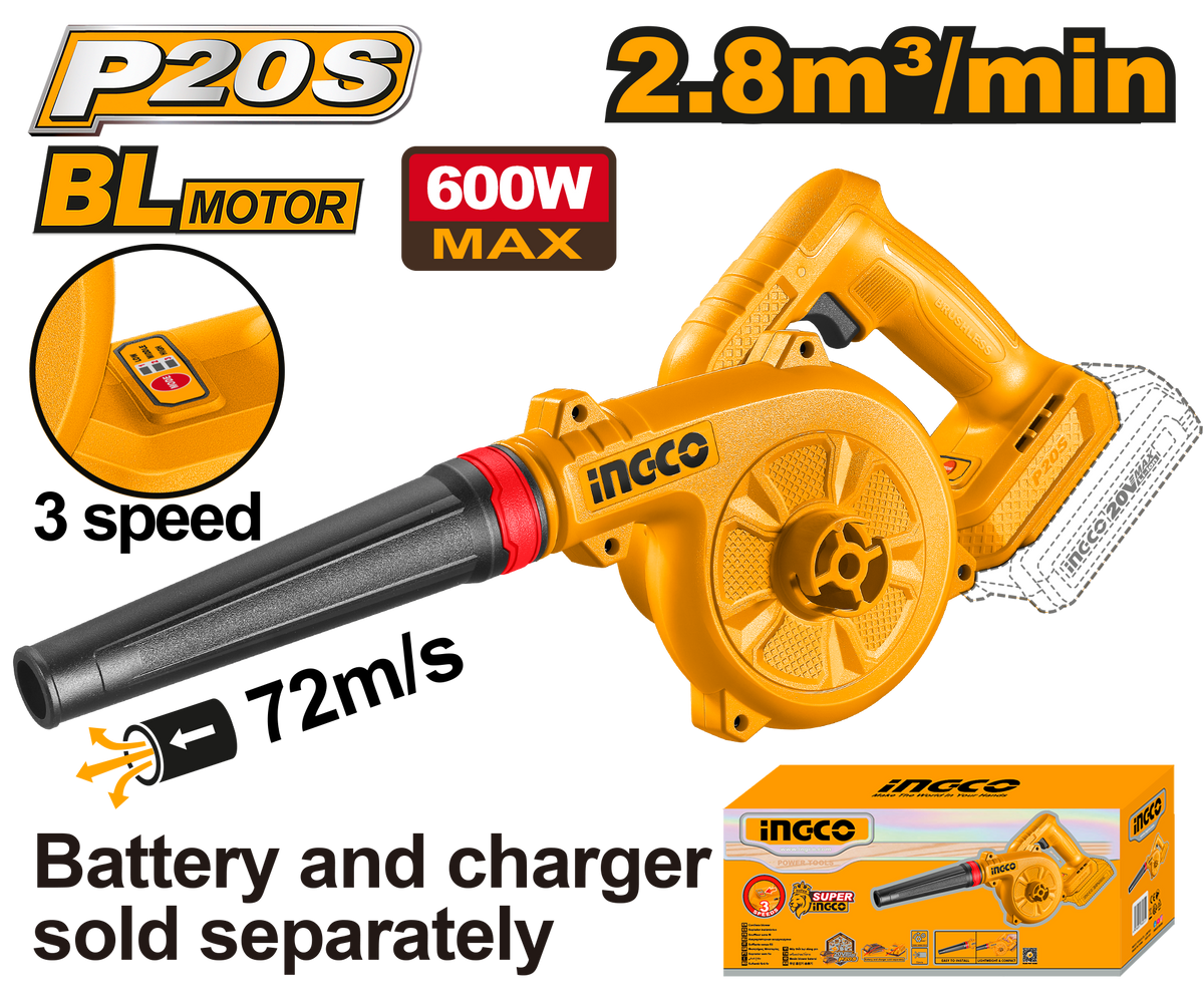 20V PS+C/L BLOWER 2.8QBM/MIN