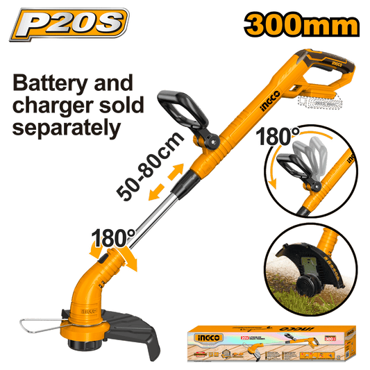 20V PS+C/L GRASS TRIMMER 8200/MIN NO B/C