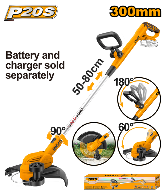 20V PS+ C/L Grass Trimmer 8200/min Adj