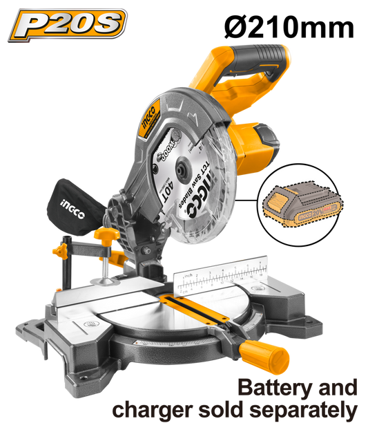 INGCO MITRE SAW 210mm 20V