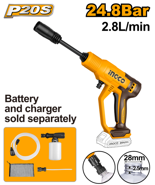 20V Cordless Pressure Washer