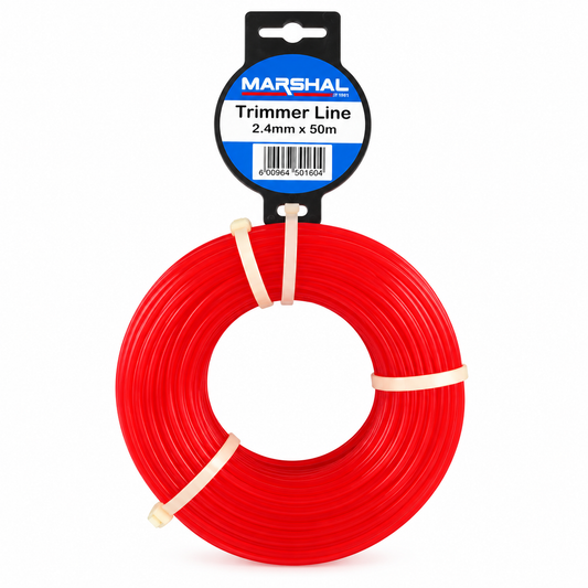 Garden Trimmer Line 2.4mm x 50m Red