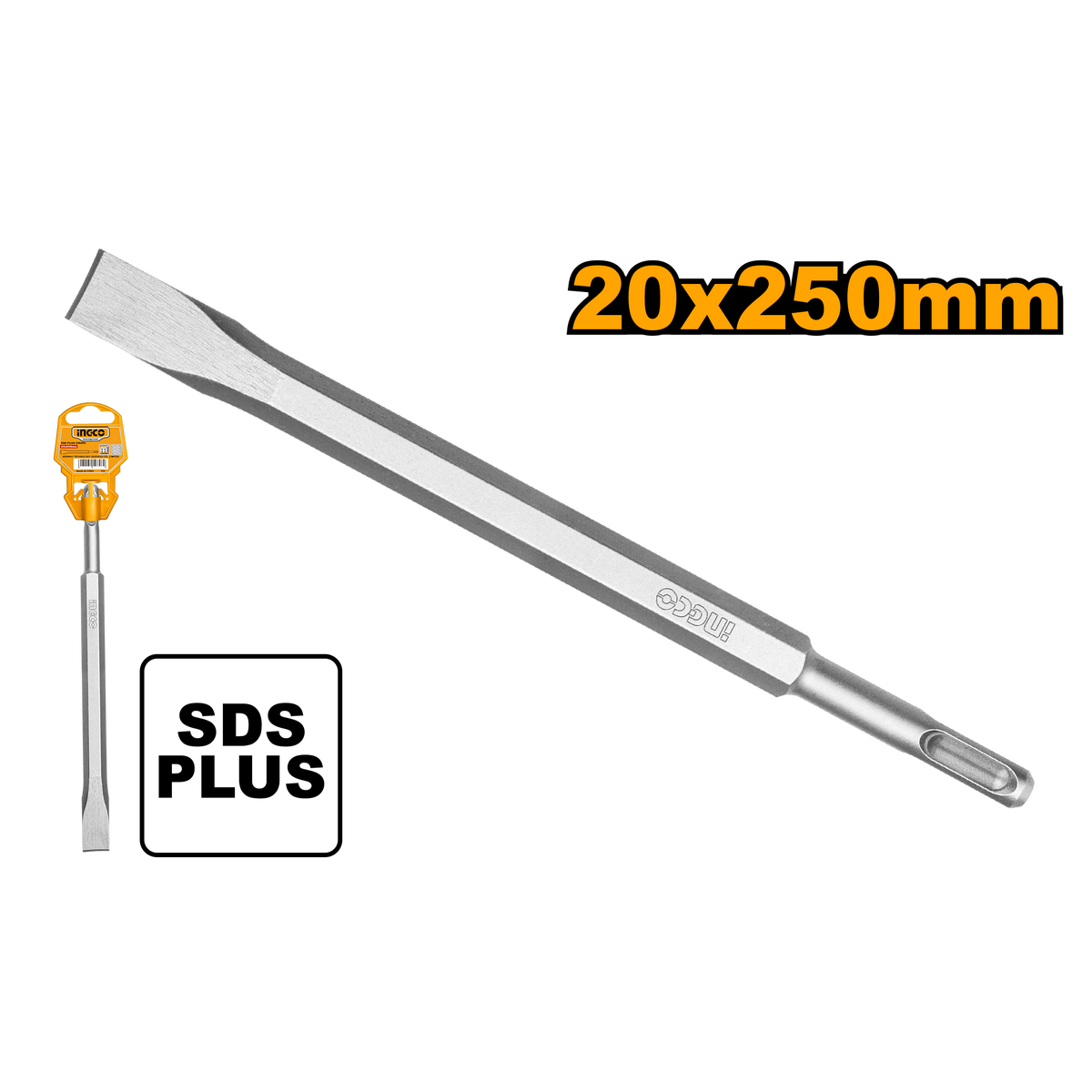 CHISEL SDS+ .14X250X20MM FLT