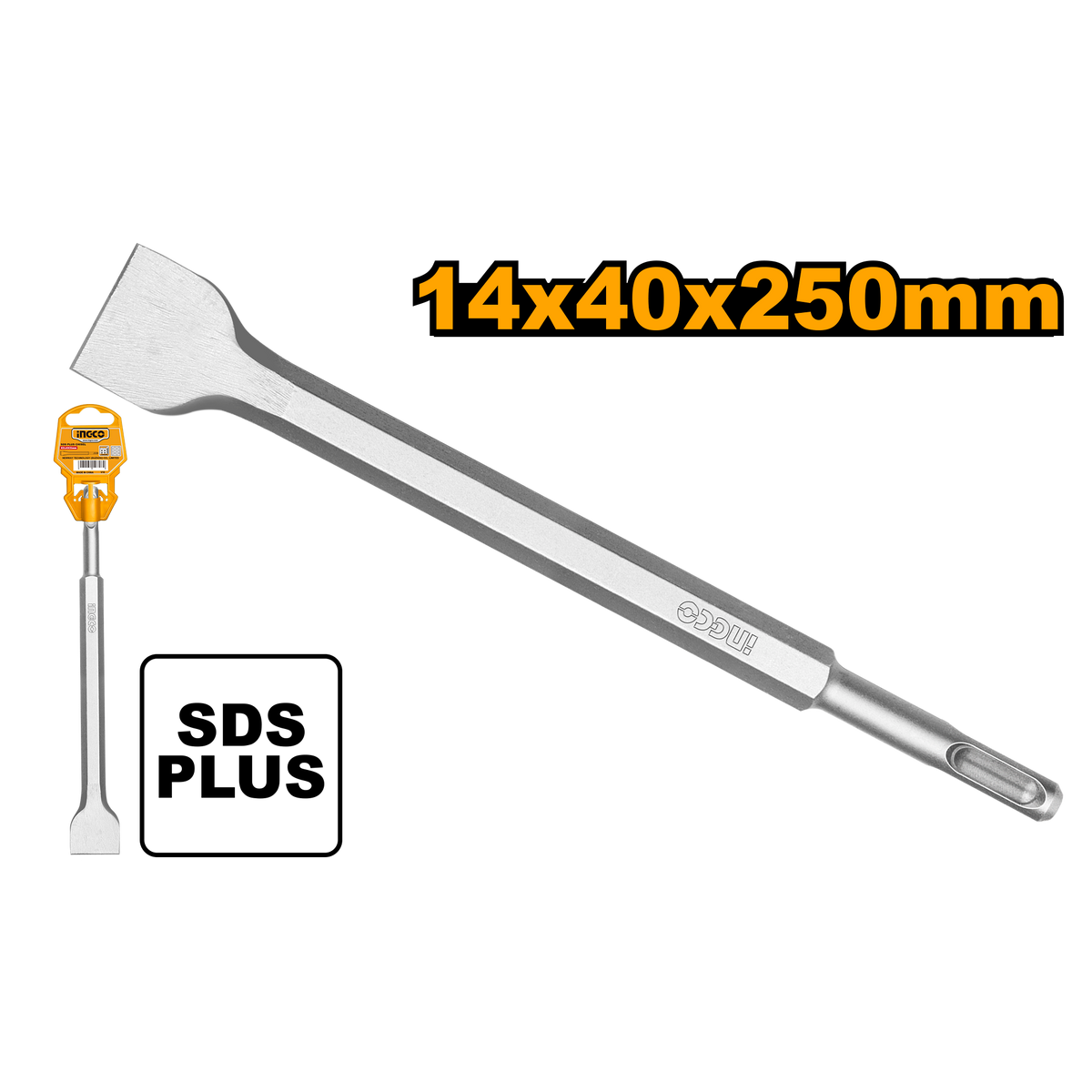 CHISEL SDS+ 14X250X40MM FLT