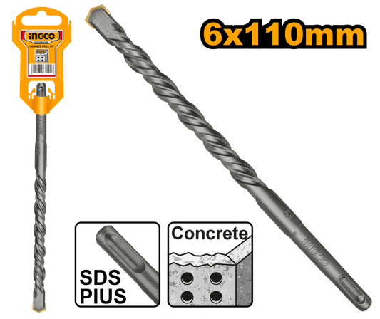 SDS CONCRETE DRILL BIT 6X110