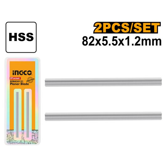 PLANER BLADE 82X5.5X1.2MM 2PCS