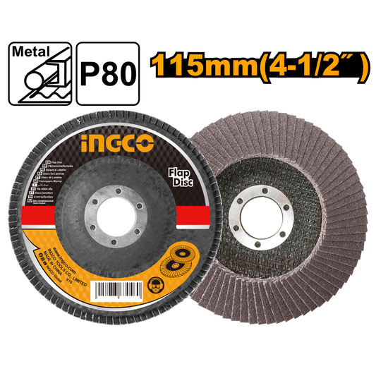 DISC FLAP 115X22MM P80