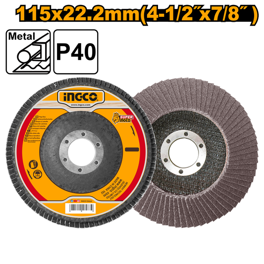 DISC FLAP 115X22MM P40