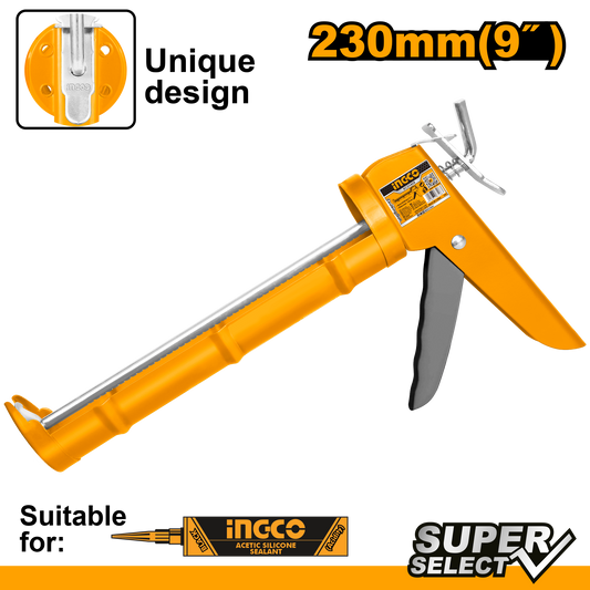 Half Barrel Caulking gun