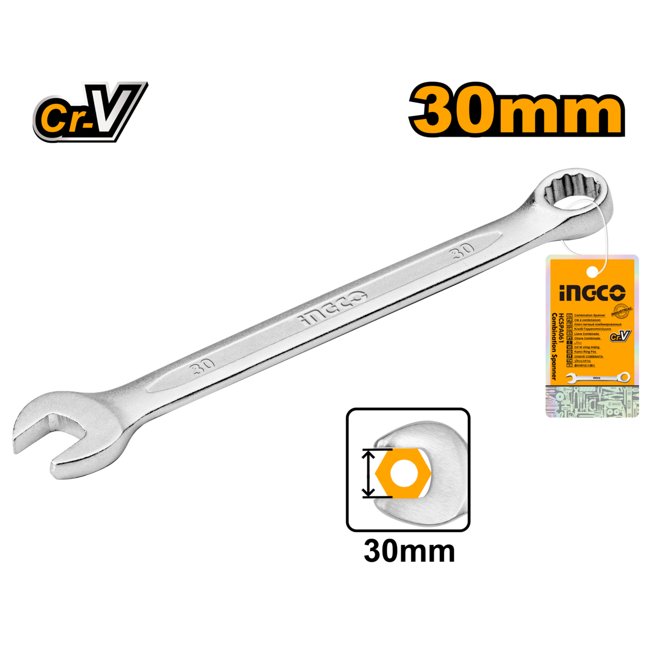 SPANNER COMBINATION 30MM