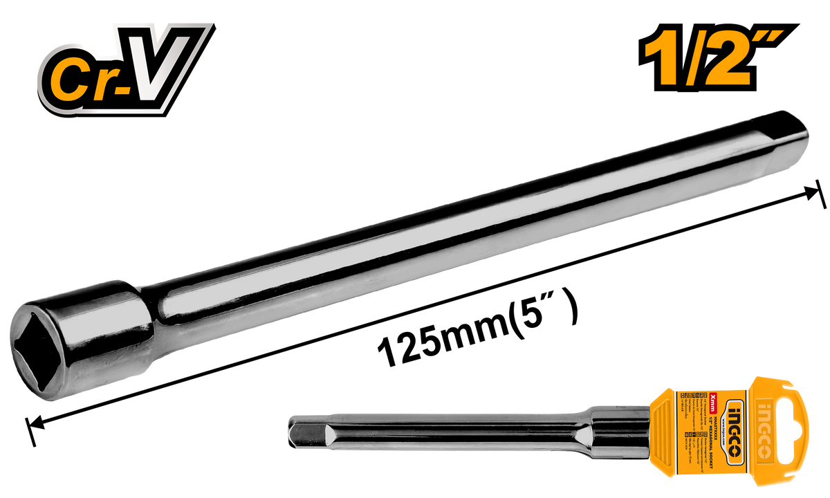 EXT BAR 1/2  127MM